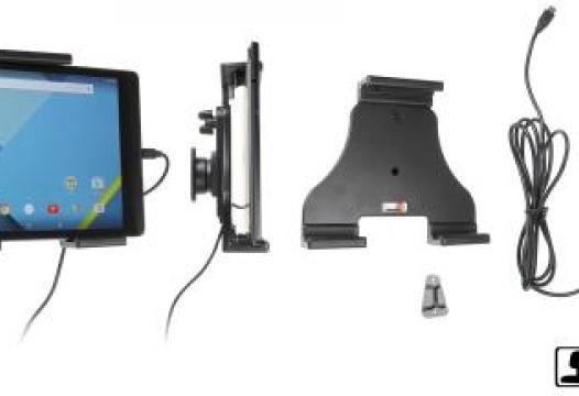 h/l Tablet verstelb.140-195mm-fixed instal.-micro usb