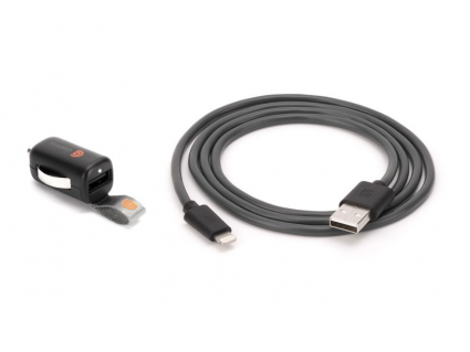 PowerJolt USB Autolader 12V Apple Lightning 2.4A