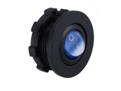 inbouwplug rond toggle switch met ring