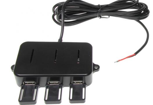 USB Triple charger 2.1A - fixed