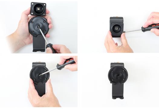 houder/support met Magnetic Charger Qi2 25W-zwart/sig