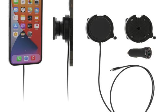 houder/swivel MagSafe Charger-zwart/sig iPhone's