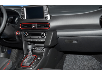 console Hyundai Kona 2017- Zwart NIET voor de E-Kona