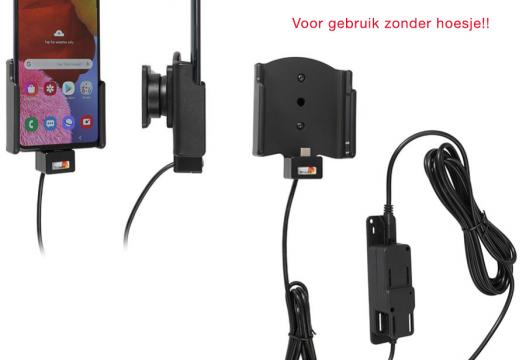 houder/lader Samsung Galaxy A51 - fixed instal.