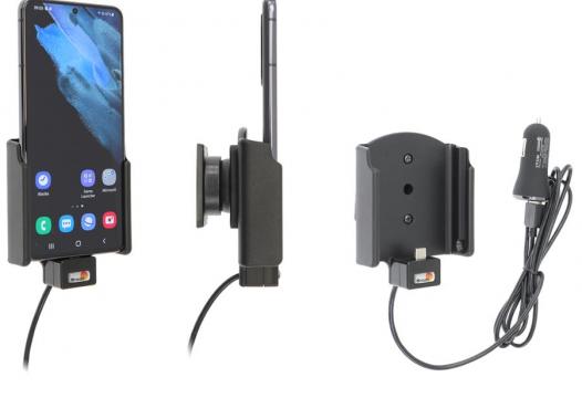 houder/lader Samsung Galaxy S21 5G USB sig.plug