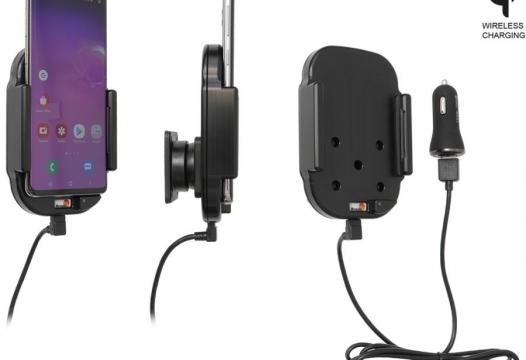 houder/lader Qi Samsung Galaxy S10 USB sig.plug