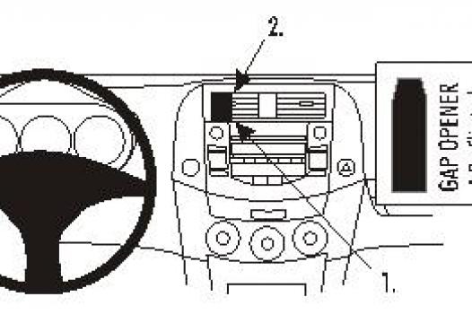Proclip Toyota RAV 4 07-08 USA Center
