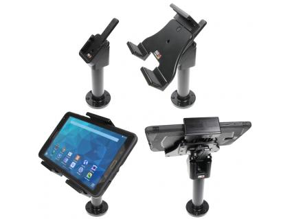 verstelbare tablet houder 120-150mm op een pedestal mount