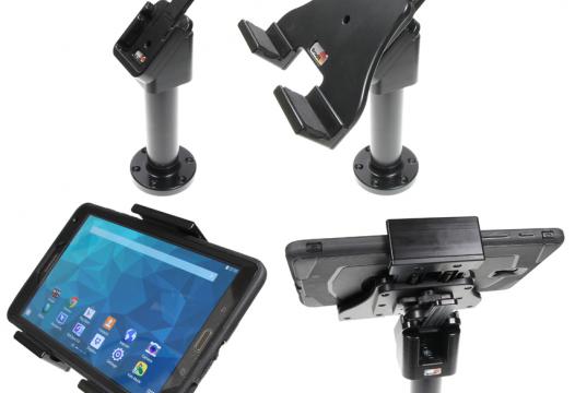 verstelbare tablet houder 120-150mm op een pedestal mount