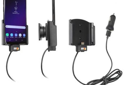 houder/lader Samsung Galaxy S9 USB sig.plug