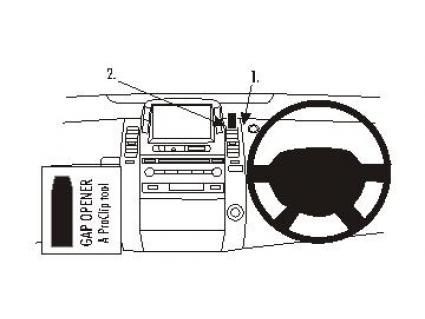 Proclip Toyota Prius 04-09  RHD