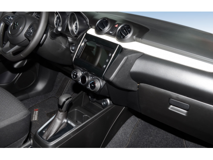 console Suzuki Swift 01/2017- zwart