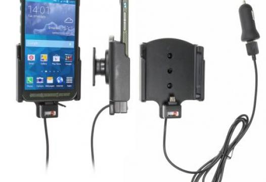 houder/lader Samsung Galaxy S5 Active USB sig.plug