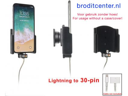 houder Apple iPhone Xs / X Padded (lightning->30 pin)
