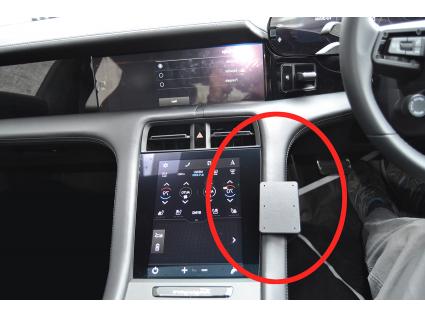 Proclip Porsche Taycan 20- Center mount (RHD)