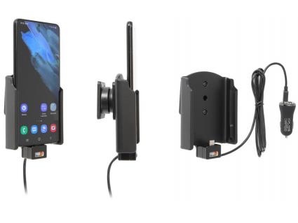 houder/lader Samsung Galaxy S21 Plus 5G USB sig.plug