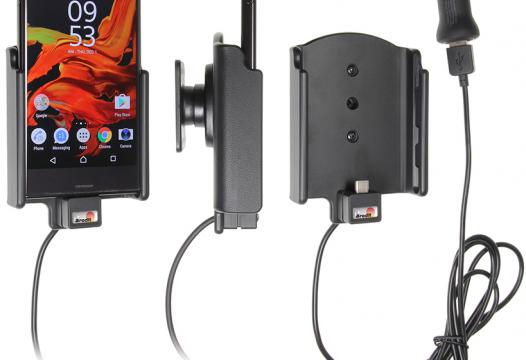 houder/lader Sony Xperia XZ USB sig.plug