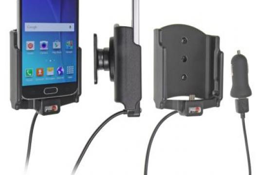 houder/lader Samsung Galaxy S6 USB sig.plug