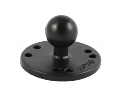 2.5 Round Ball Base with AMPS holes 1\