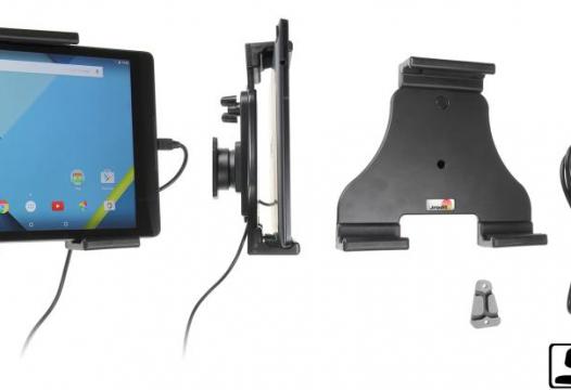 h/l Tablet verstelb.140-195 mm met USB sig.-micro USB