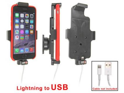 houder Apple iPhone 8 / 7 / 6 met skin (lightning->USB kab