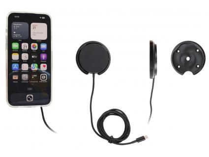 houder met Magnetic Charger Qi2 25W - zwart