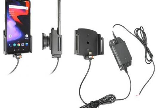 houder/lader OnePlus 6/6T/7 met skin fixed instal.