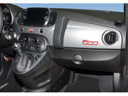 console Fiat 500 07/2015- Zwart