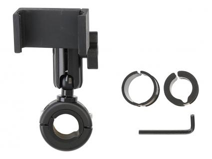 Motorcycle mount + holder 56-92mm 20-32mm bar/H71mm