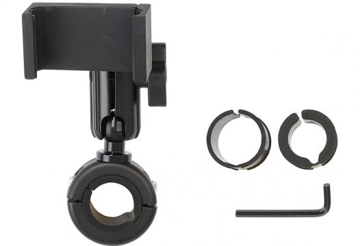 Motorcycle mount + holder 56-92mm 20-32mm bar/H71mm