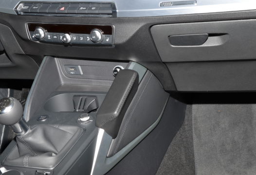 console Audi Q2 2016- Zwart