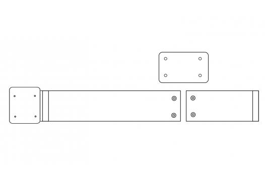 Proclip Kia PV5 Passenger/ PV5 Cargo 25- Center mount