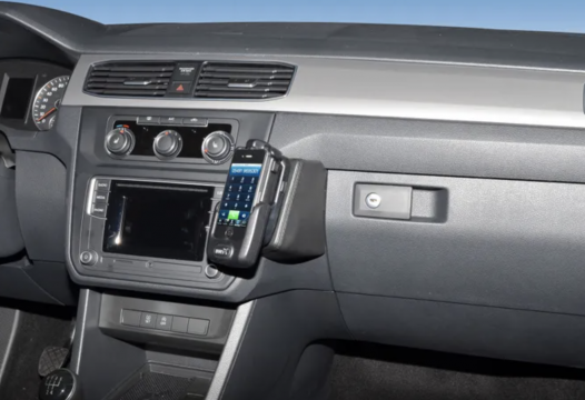 console VW Caddy 2015- Zwart