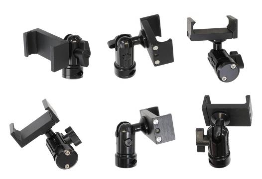 Motorcycle mount + holder 56-92mm mirror 8-14mm/H40mm