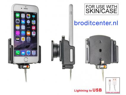 houder verstelb. Apple iPhone 6S/7/8/X/Xs/11 Pro lightning->USB