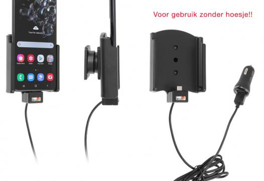 houder/lader Samsung Galaxy S20 Ultra/S21 Ultra USB sig.plug