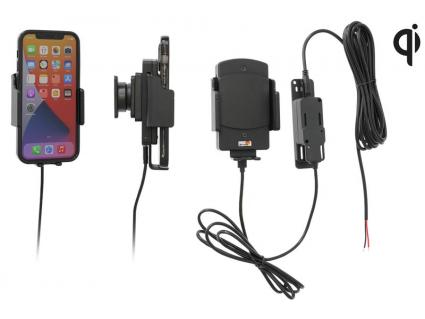 verstelbare Qi houder/lader 61-83/6-11mm fixed instal