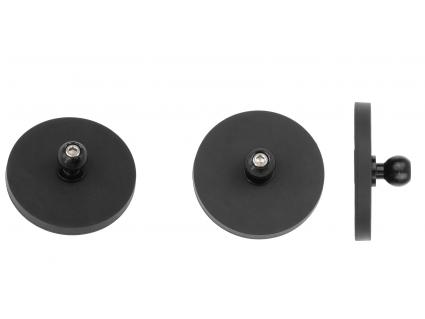 Magnetic mount 88mm with ball for pedestal mounts