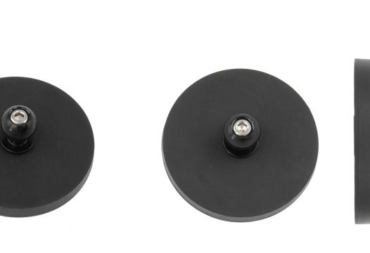 Magnetic mount 88mm with ball for pedestal mounts