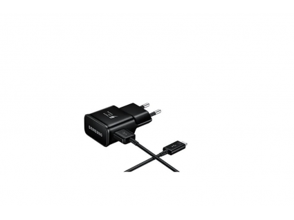 Reislader 230V Samsung EP-TA20EWE quickcharger + USB-C zwart