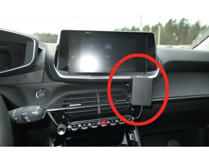 Proclip Peugeot 208 20- Angled mount