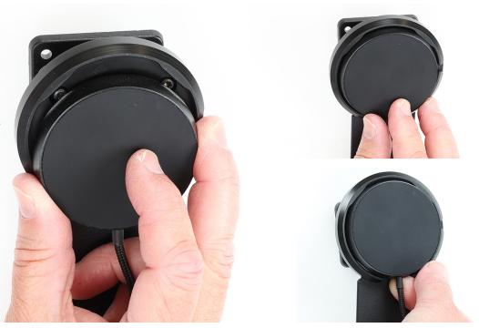 houder/support met Magnetic Charger Qi2 25W-zwart/sig