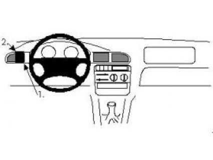 Proclip Peugeot 406 96-