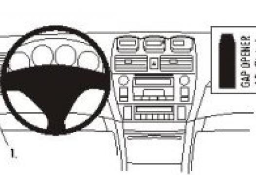 Proclip Toyota Camry Solara 04-