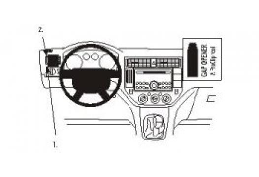 Proclip Ford Focus C-Max 04-/Kuga 08-