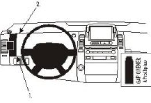 Proclip Toyota Prius 04-06