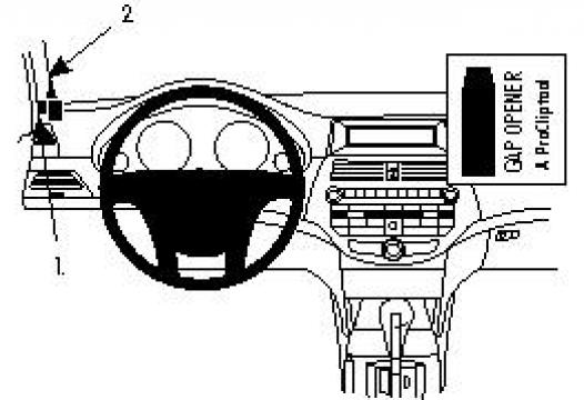 Proclip Honda Accord 08-