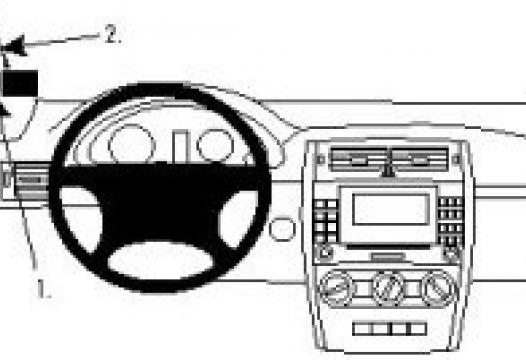 Proclip Mercedes Benz B-Class 05-11