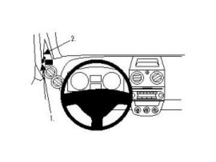 Proclip Mitsubishi Colt 09-