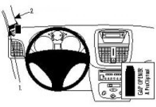 Proclip Peugeot 206+ 09-